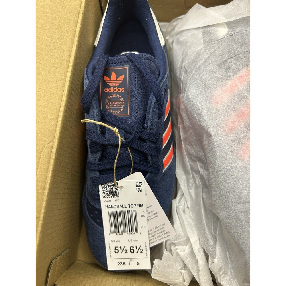 Adidas Handball Top RM Blue/Red Men's Shoes JR8370 Men 5.5 Women 6.5 Retail$120 - Picture 11 of 12